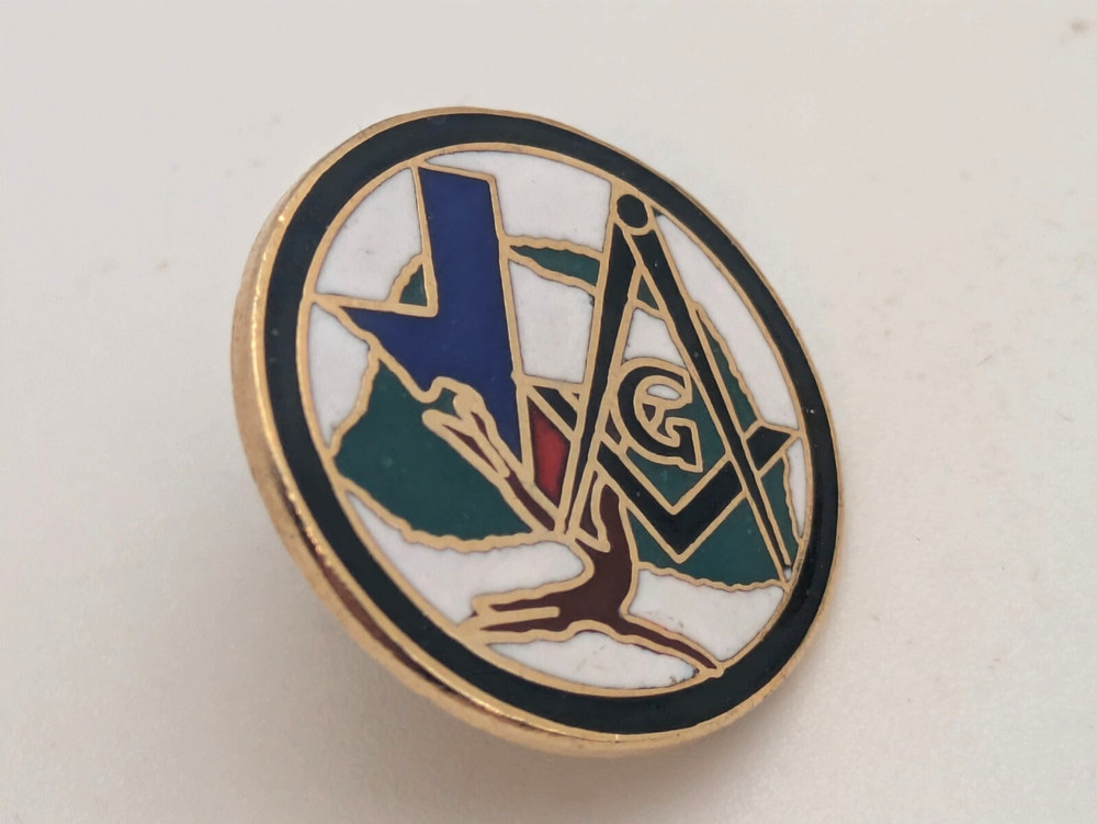 Masonic Texas Lapel Pin