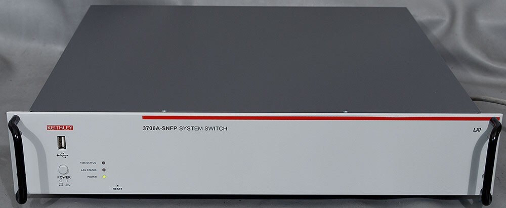 NEW Keithley 3706A-SNFP 6-Slot System Switch Mainframe