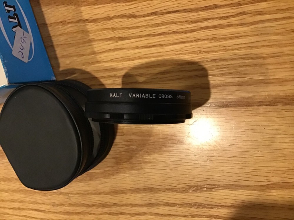Kalt Variable across 55mm Lens Filter