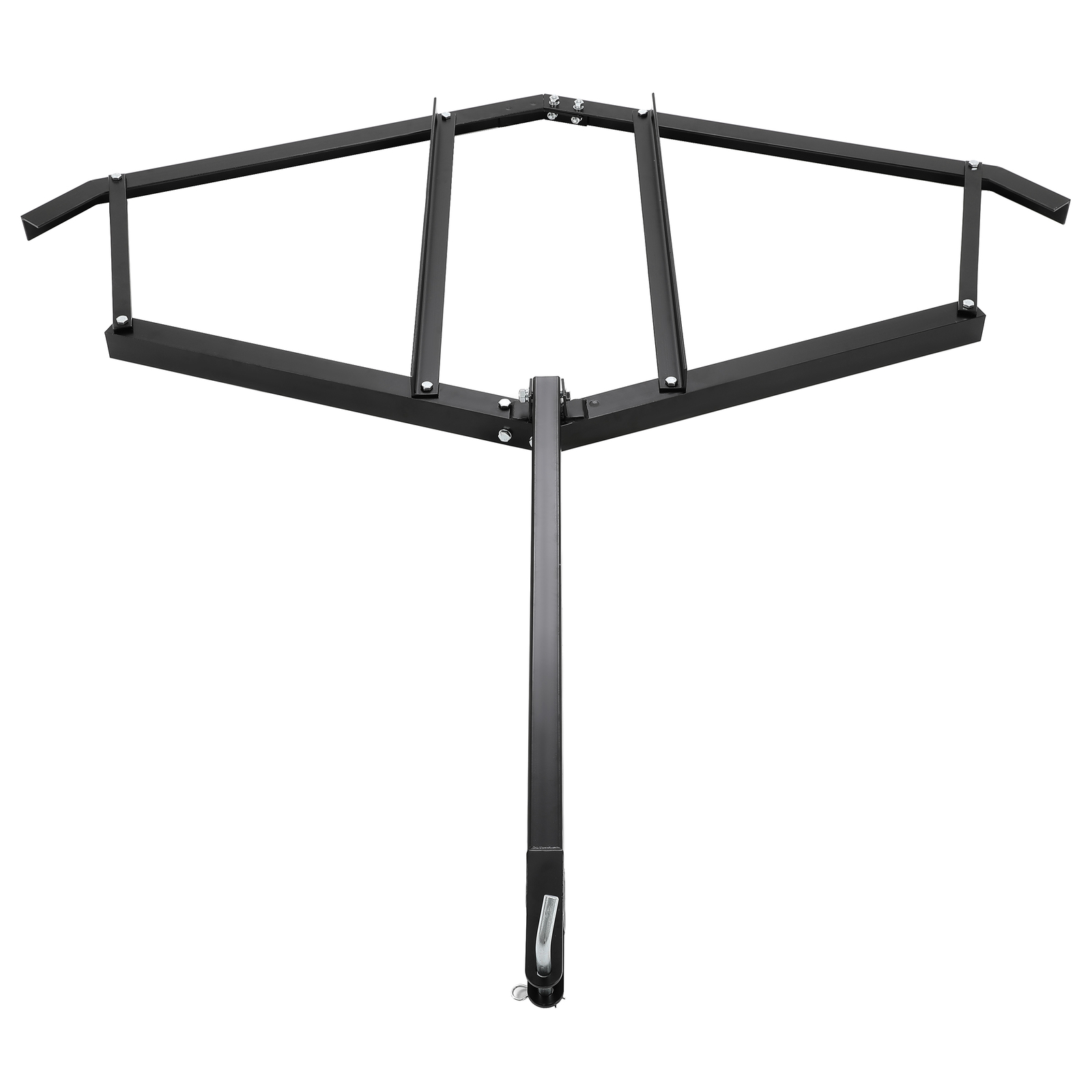 Tow Behind Drag Harrow 72" Width For Garden Lawn Tractor Adjustable Center Bars