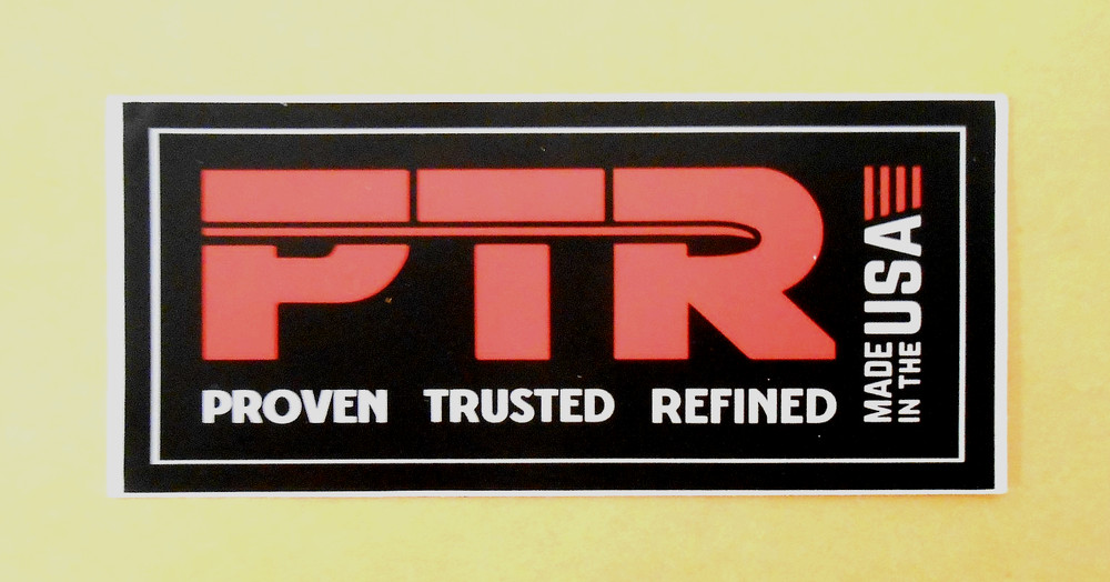 PTR RIFLE PTR91 PROVEN TRUSTED REFINED STICKER / DECAL *L@@K* PTR MP5