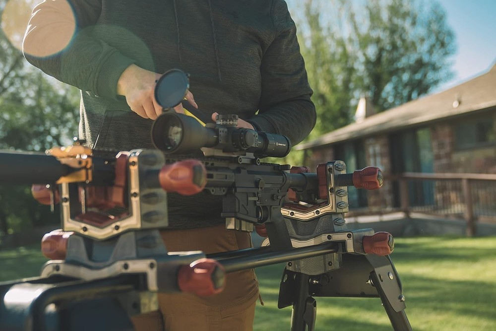 Heavy-Duty Reticle Leveling System with Storage Case - Optimal Scope Alignment