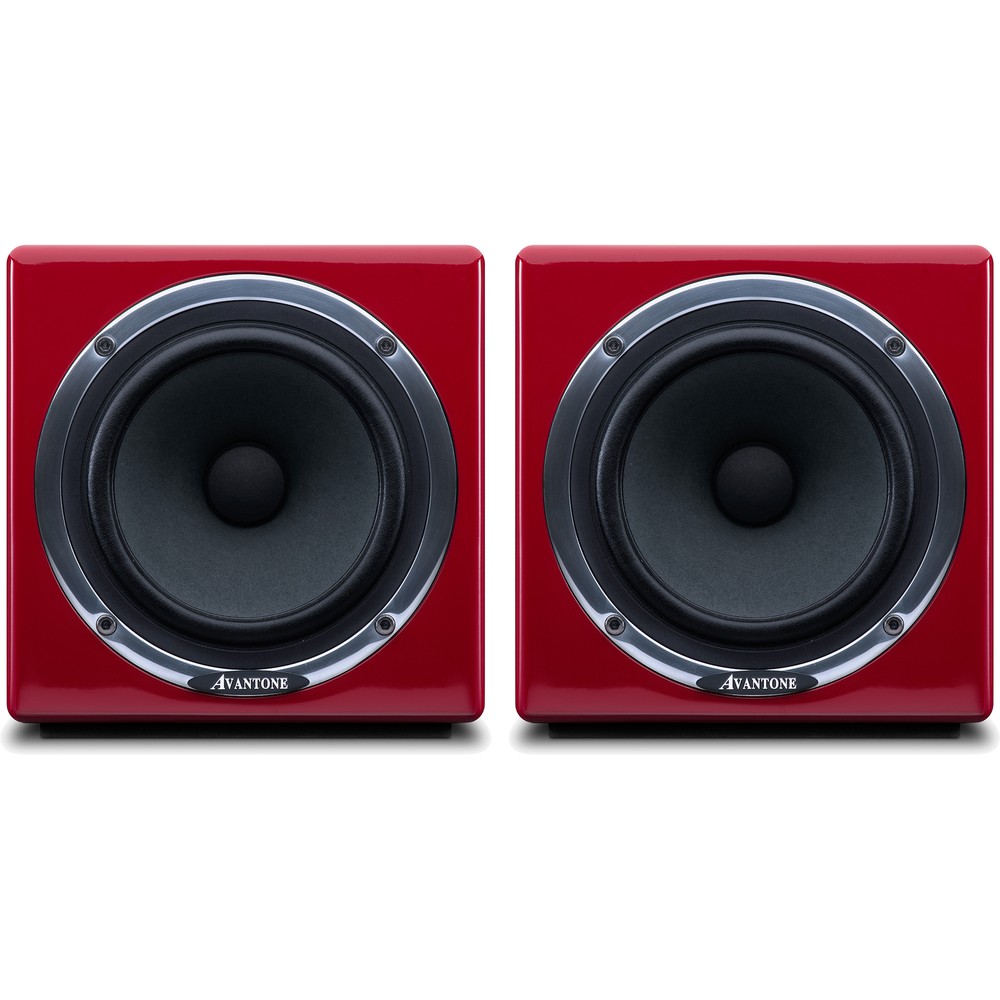 Avantone MixCube Active 10th Anniversary Red Mini Reference Monitors (Pair)