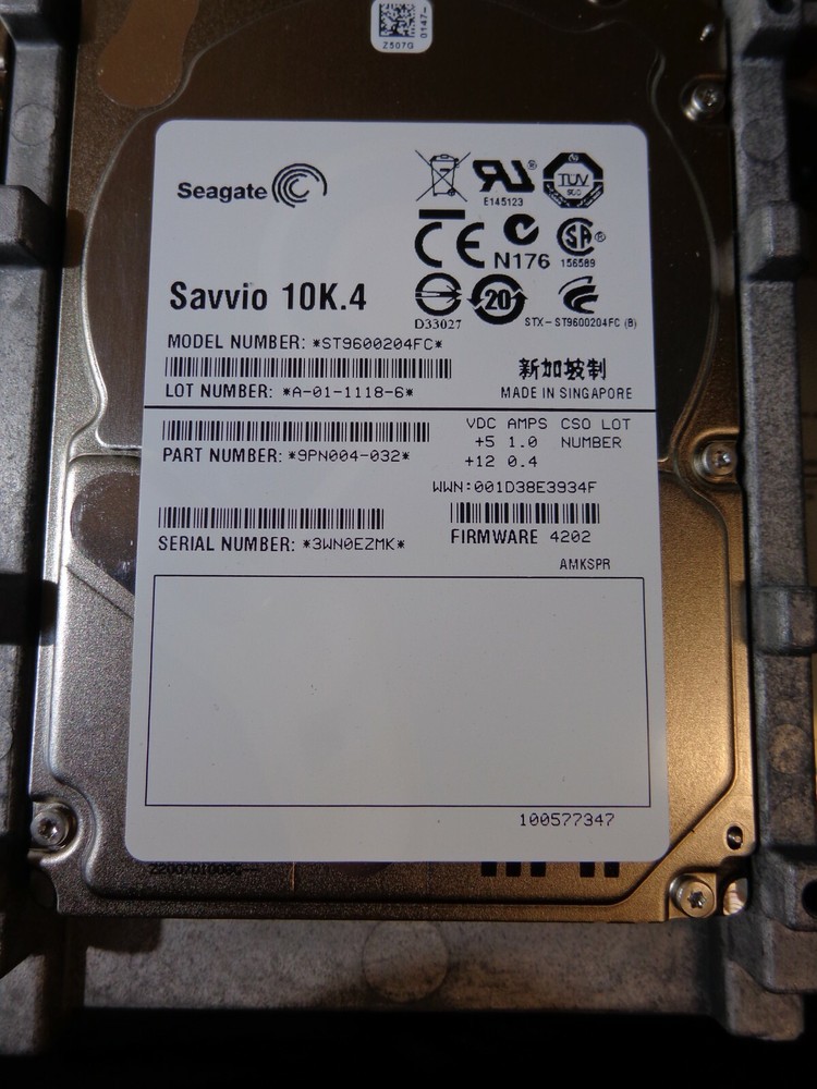 Xiotech ISE 1400 Storage Hard Disk HDD Array Assembly 12Tb 20x ST9600204FC