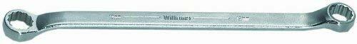 Double Head 10° Offset Box End Wrenches,12-Pt,Chrome Satin,Metric & SAE,Williams