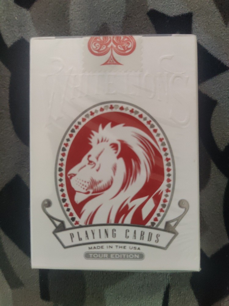 White Lions Tour Edition Red. Split spades