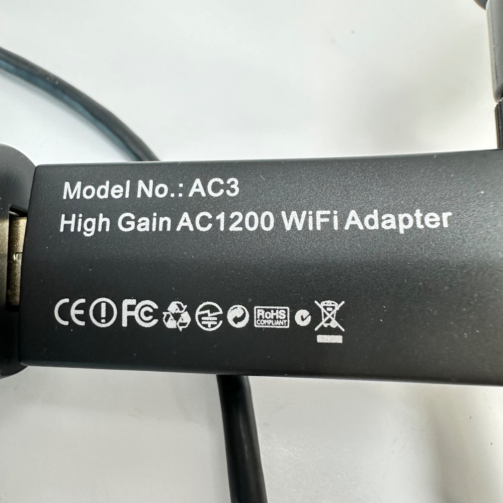 BrosTrend AC3 USB Wireless Internet Adapter - Model AC3 Version 2