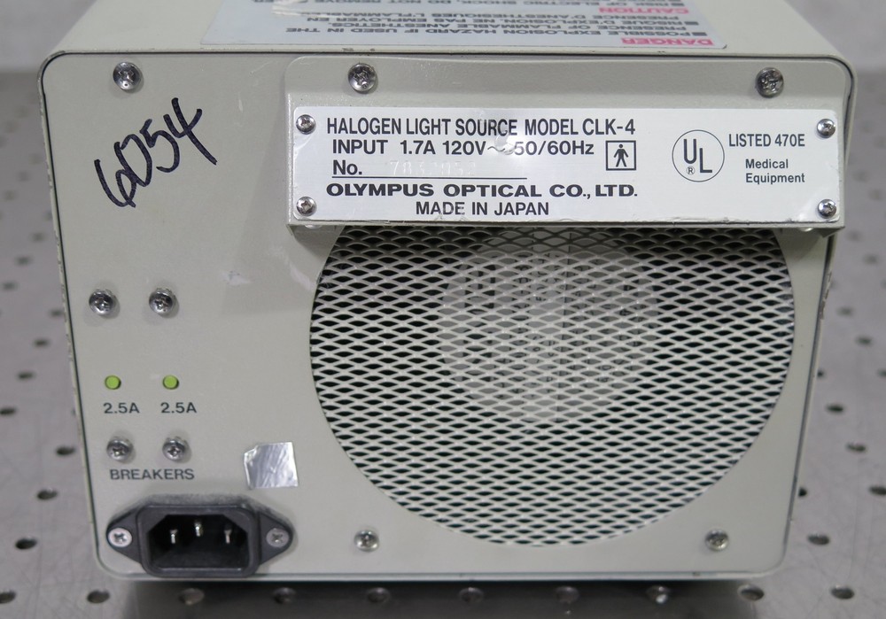 R192242 Olympus Optical CLK-4 Halogen Light Source