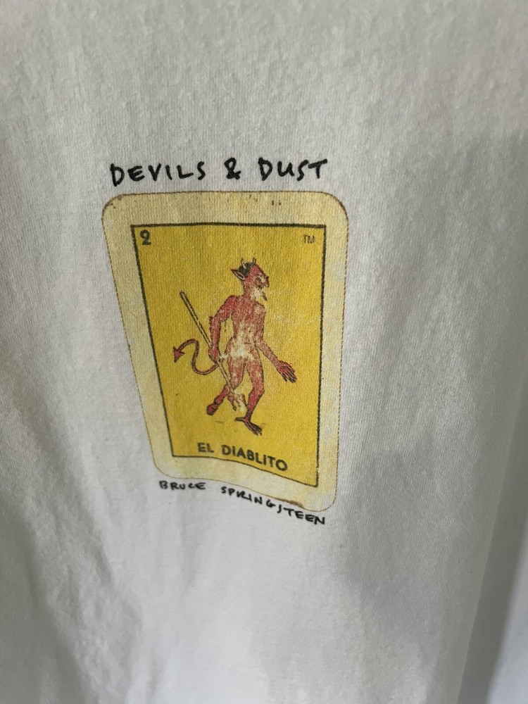 bruce springsteen Devils & Dust tour shirt xl