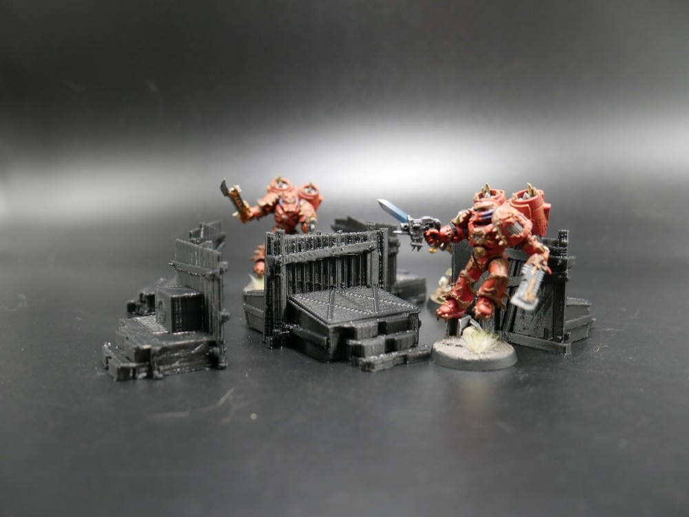 Tabletop Terrain 3D Printed Fallout Style Look Out Posts