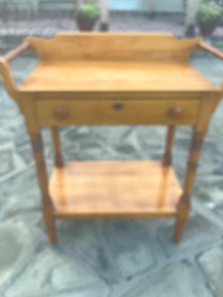 Maple Vintage Open Wash Stand