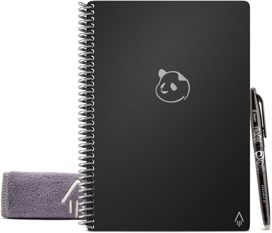 Rocketbook Panda Planner - Reusable Monthly Planner. 12 Mo.