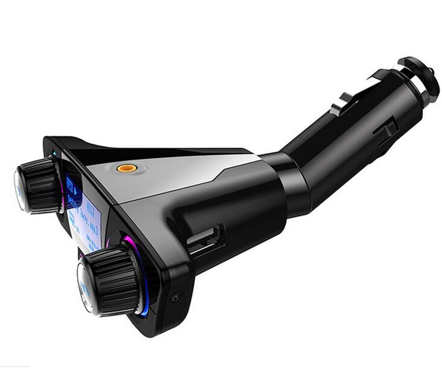 12V Bluetooth Handsfree Car Kit FM Transmitter Radio MP3 Player USB Charger AUX