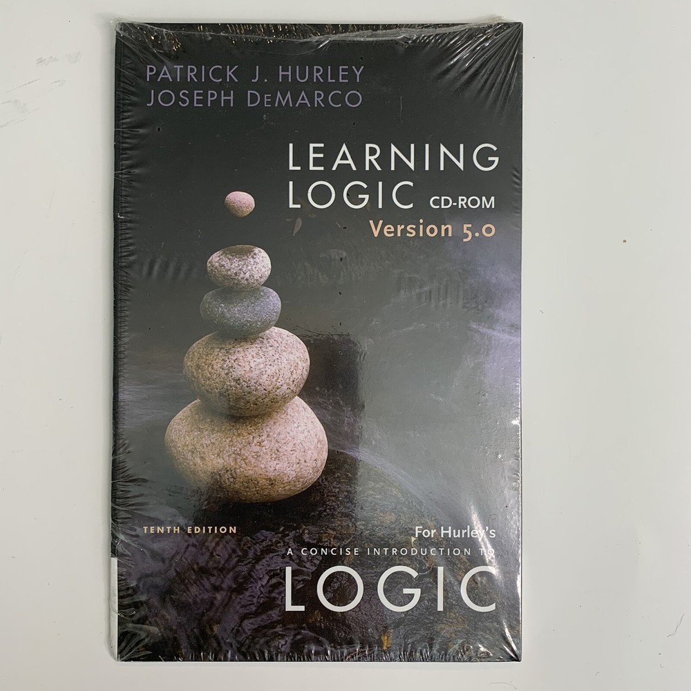 Learning Logic CD-ROM Version 5.0 Patrick J Hurley New and Sealed