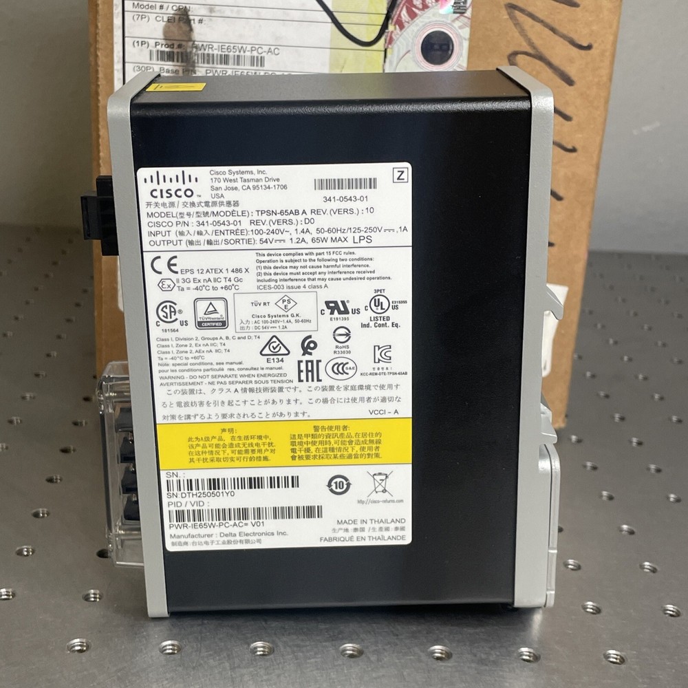 CISCO PWR-IE65W-PC-AC = V01 Power Module