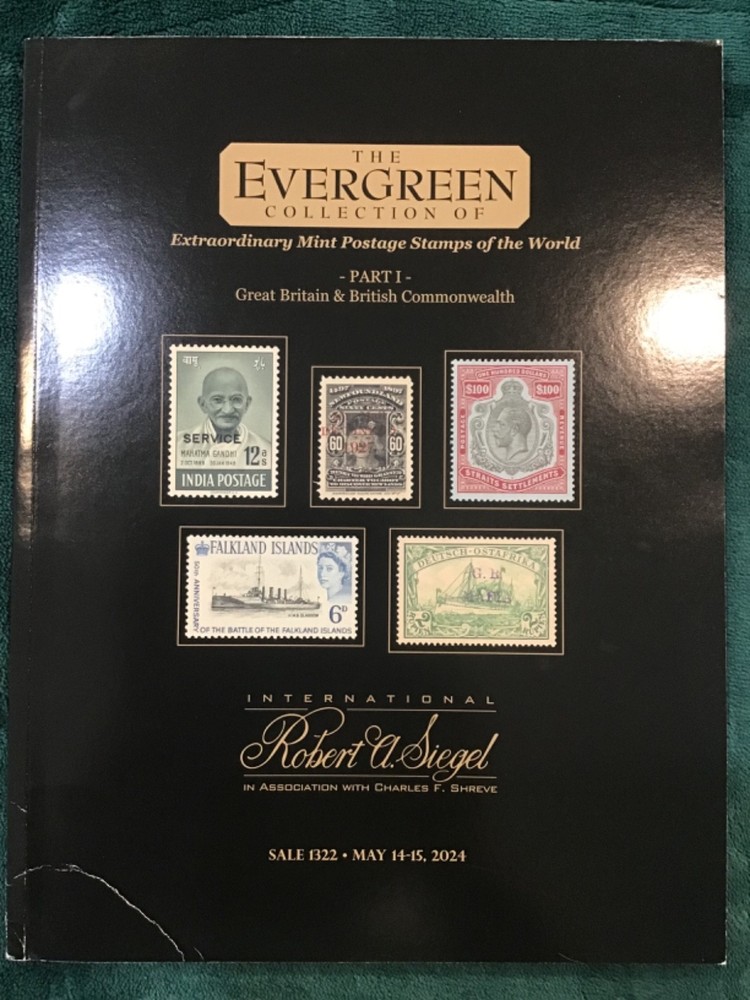 Siegel 1322 The Evergreen Collection Part 1 British Commonwealth (2024)