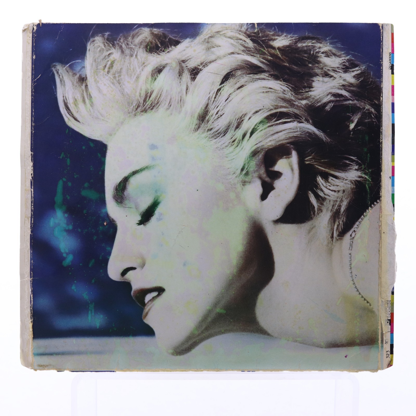 Jon Sarkin JS-2021-T8824 Ink and Marker on Cardboard Album Sleeve 2021