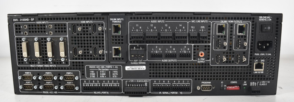 AMX Enova DVX-3155HD-SP Presentation Switcher Read Description