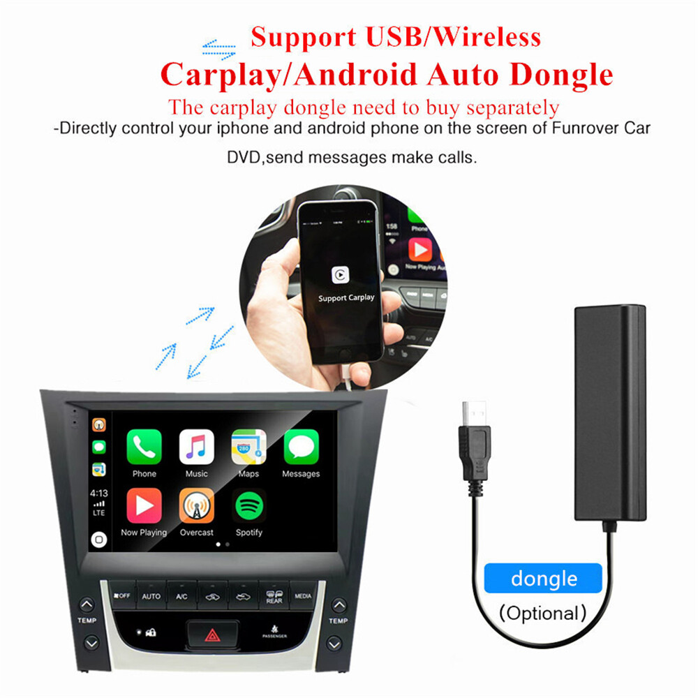 9" Stereo Radio GPS Wifi FM For Lexus GS GS300 GS350 GS430 GS450 GS460 2005-2011