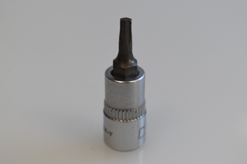 Cornwell Tools CBST150 T15 TORX Bit Socket Driver 1/4" Drive Chrome