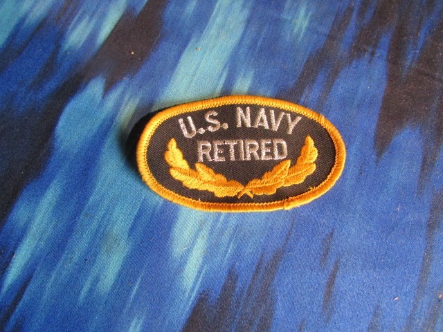 US Navy Retired - New Military Patch