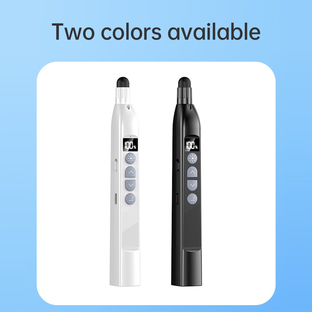 Wireless Presentation Pointer With Telescopic Stick Stylus Pen For UVSR