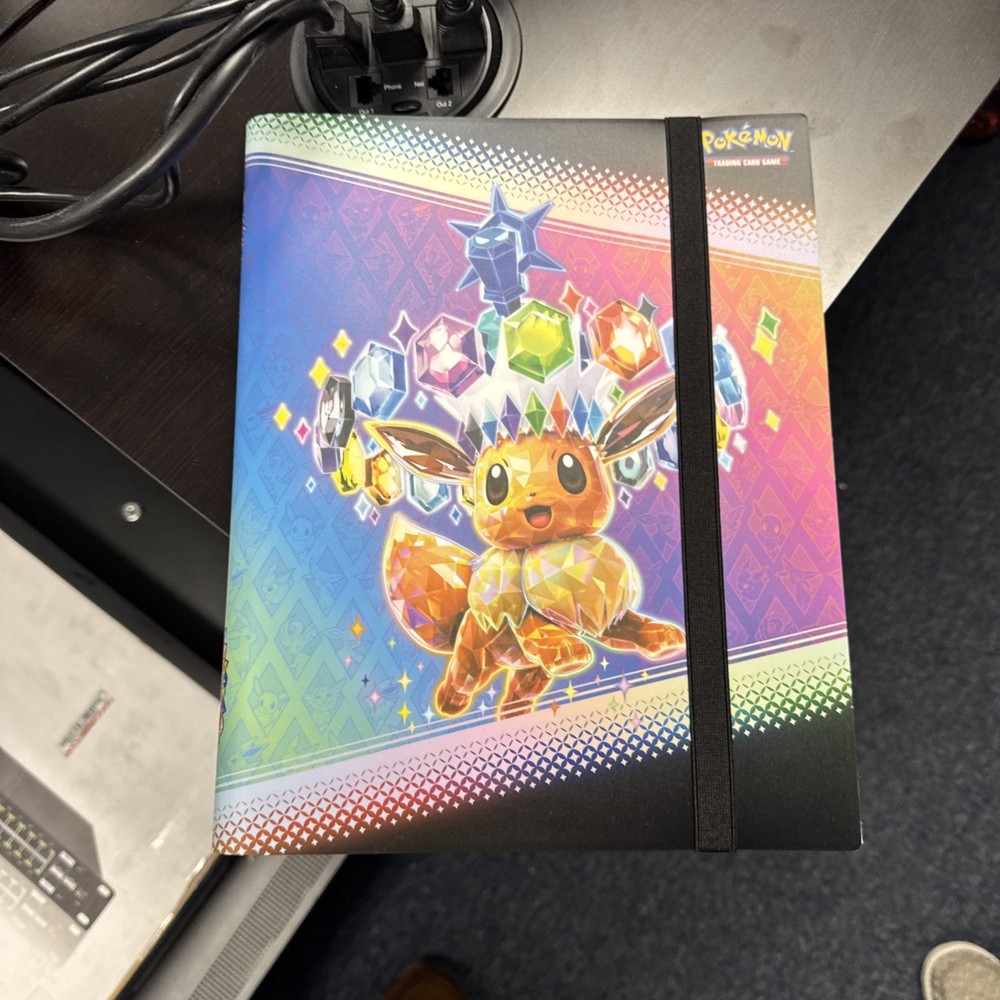 Prismatic Evolution (BINDER ONLY) New Free Ship