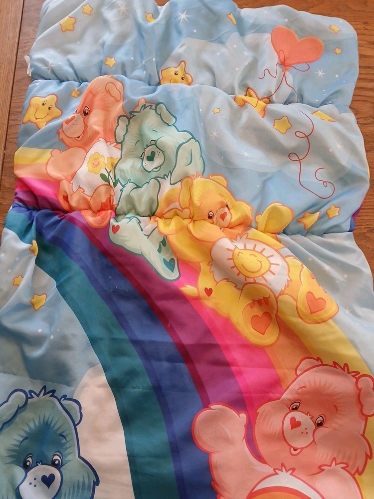 Care Bears Sleeping Bag Clouds & Rainbows