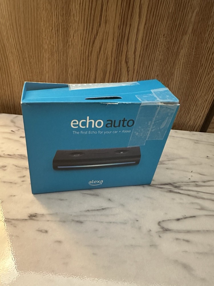 Amazon Echo Auto Hands Free Smart Vehicle Car Speaker Assistant Alexa