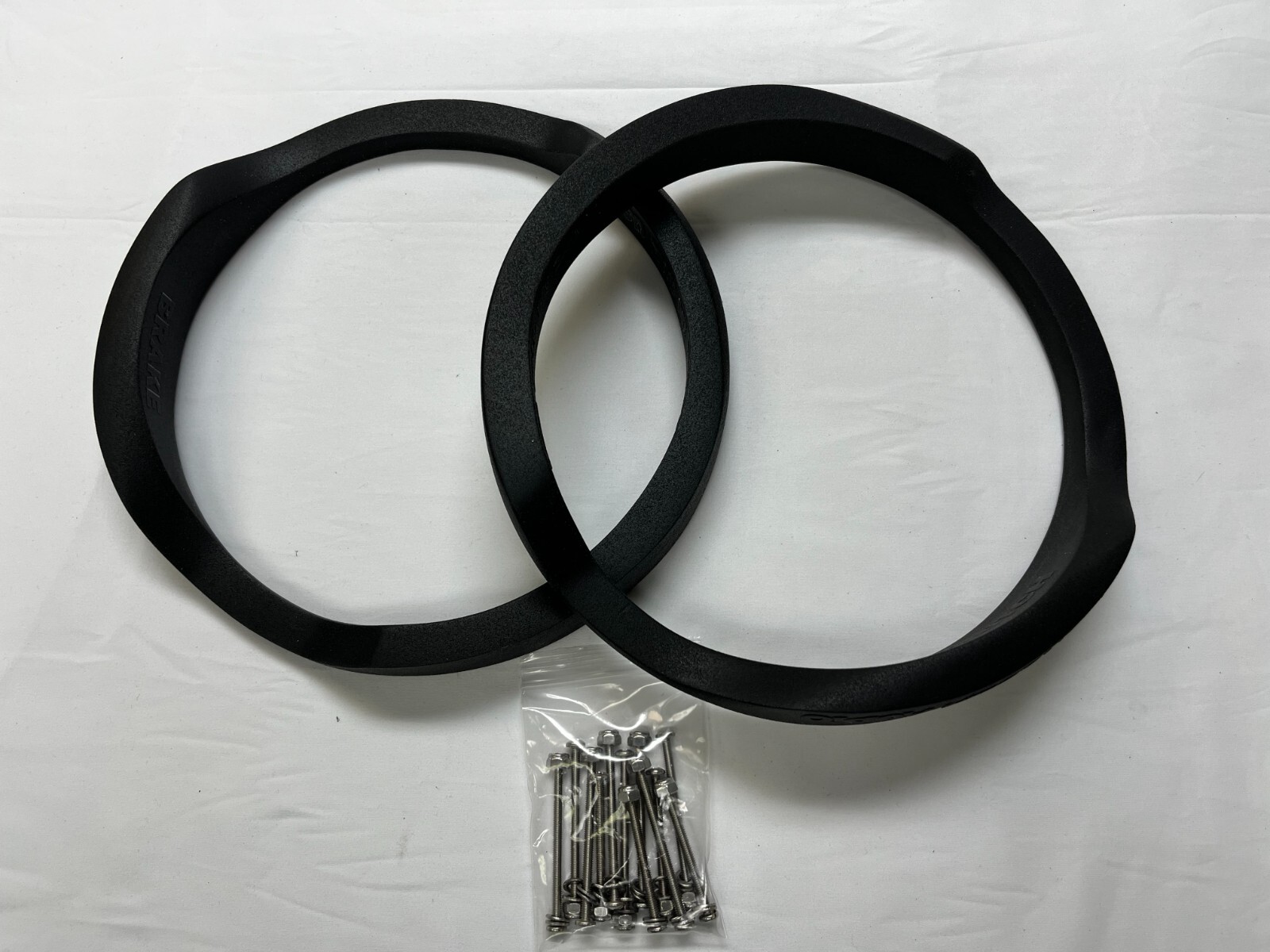 Harley Saddlebag 10" Speaker Rings (Fits 1998-Present)