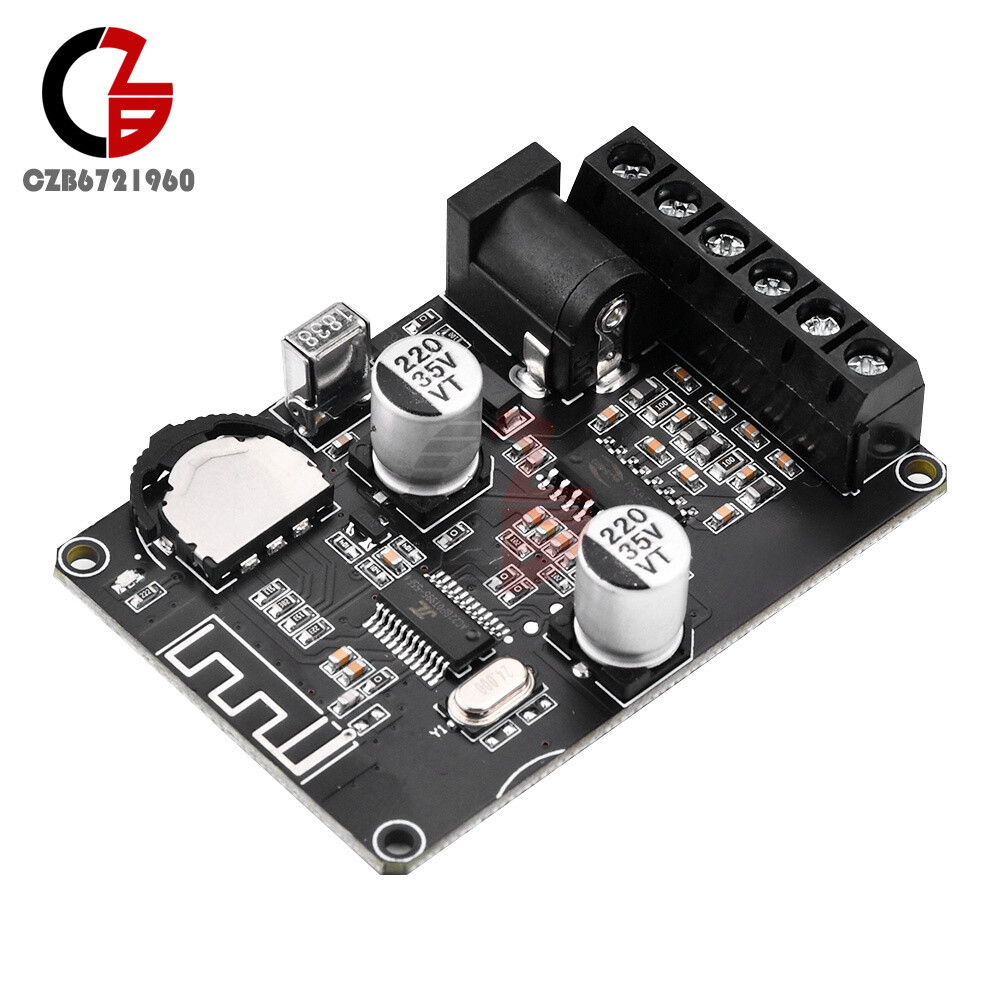 40W Stereo For Bluetooth Power Amplifier Board DC 5-24V Digital Amplifier Module