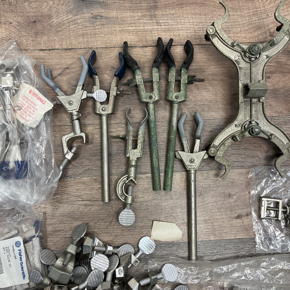 Assorted Laboratory Clamps