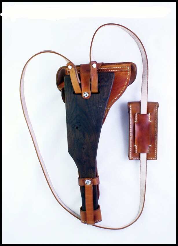 Gun Holster for Parabellum Luger wz 1908 Artillery, perfect product manual