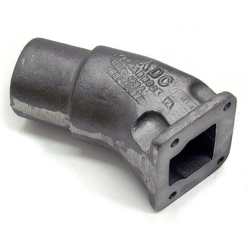 Ford Lehman 120 & 80 Exhaust Elbow 3.5" 1A371 + 1C26 Gasket Marine Diesel Engine