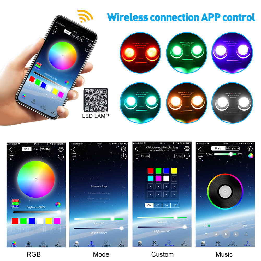 500-1300PC Car Home Headliner Twinkle Meteor Shooting Star Light Fiber Optic Kit