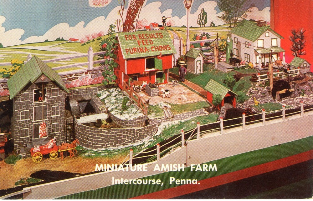 MINIATURE AMISH FARM, INTERCOURSE, PA - PC6080