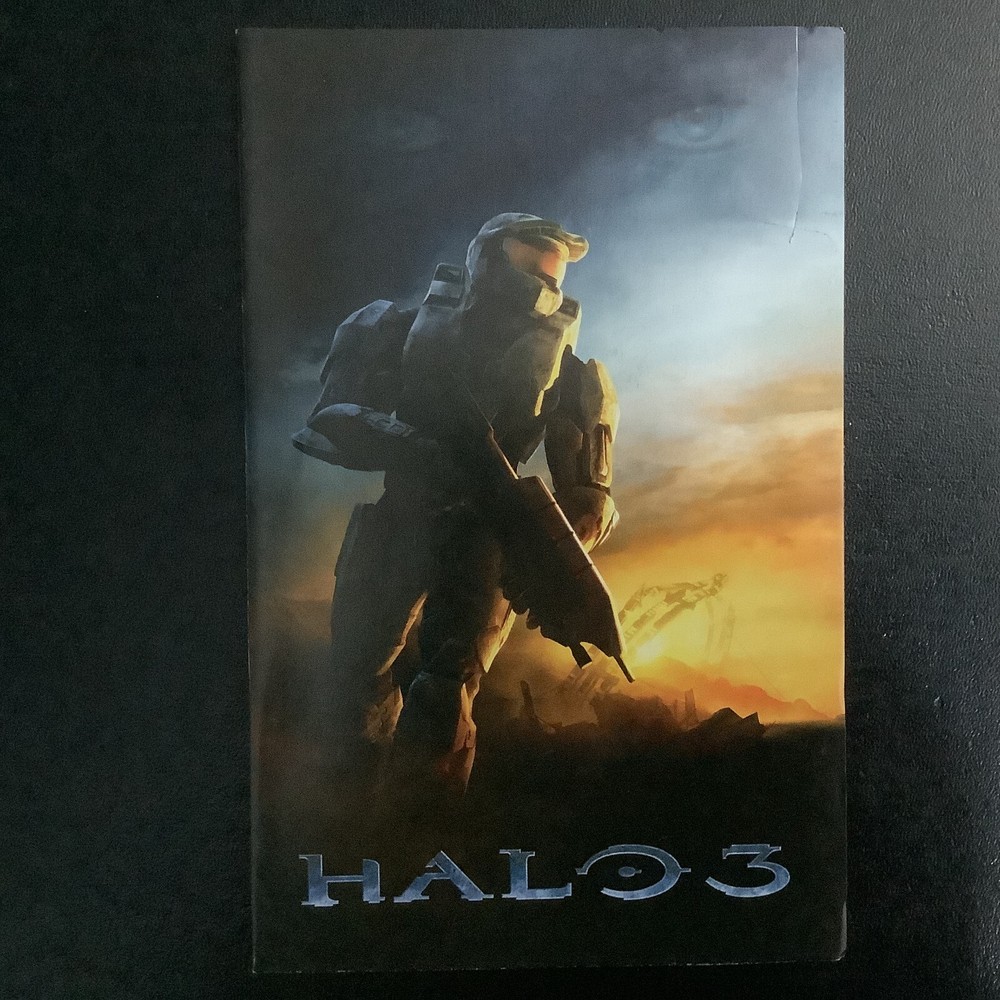 Halo 3 Microsoft Xbox 360 Poster Insert Only
