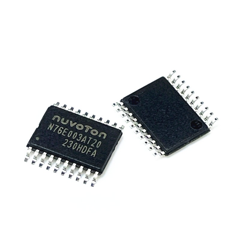 10Pcs N76E003AT20 Package TSSOP20 MUC Microcontroller Chip Replace STM8S003F3P6