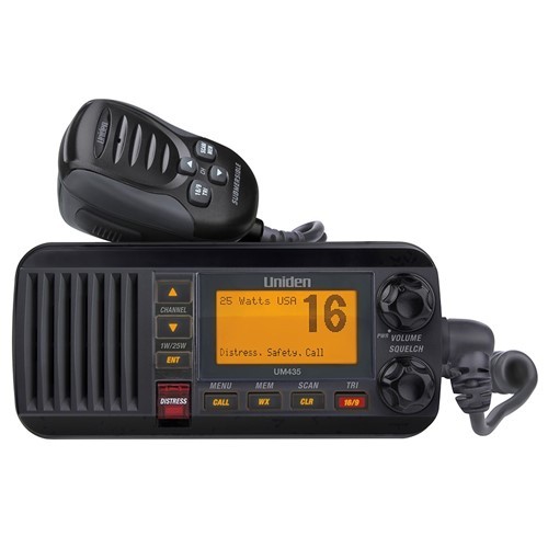 Uniden Vhf, Um435, Basic, Submersible, Black UM435BK