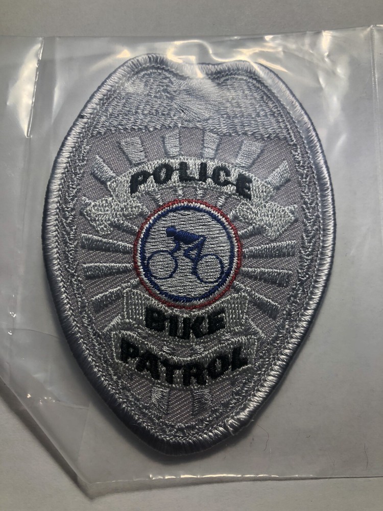 Police Bike Patrol Patch ~ New Condition