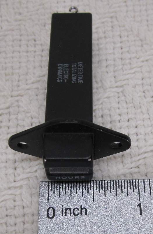 ELECTRO-DYNAMICS 16C8CK Time Totalizing Meter, Hobbs Meter, Hour Meter, 28V DC