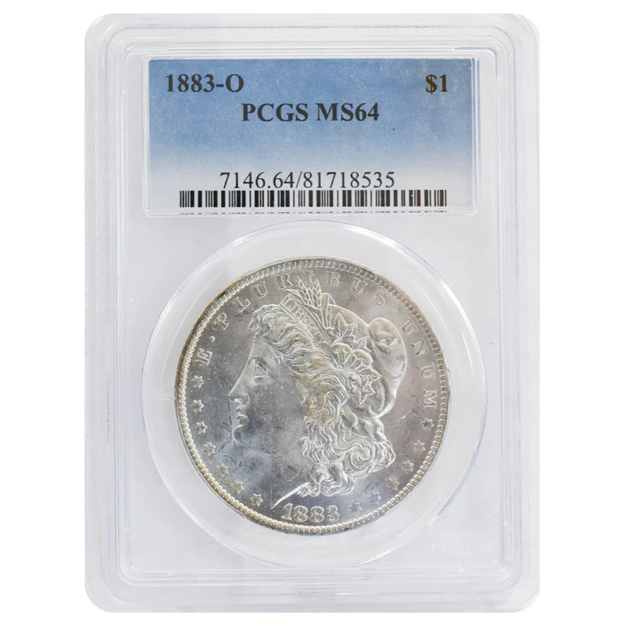 1883-O Morgan Dollar MS64 NGC