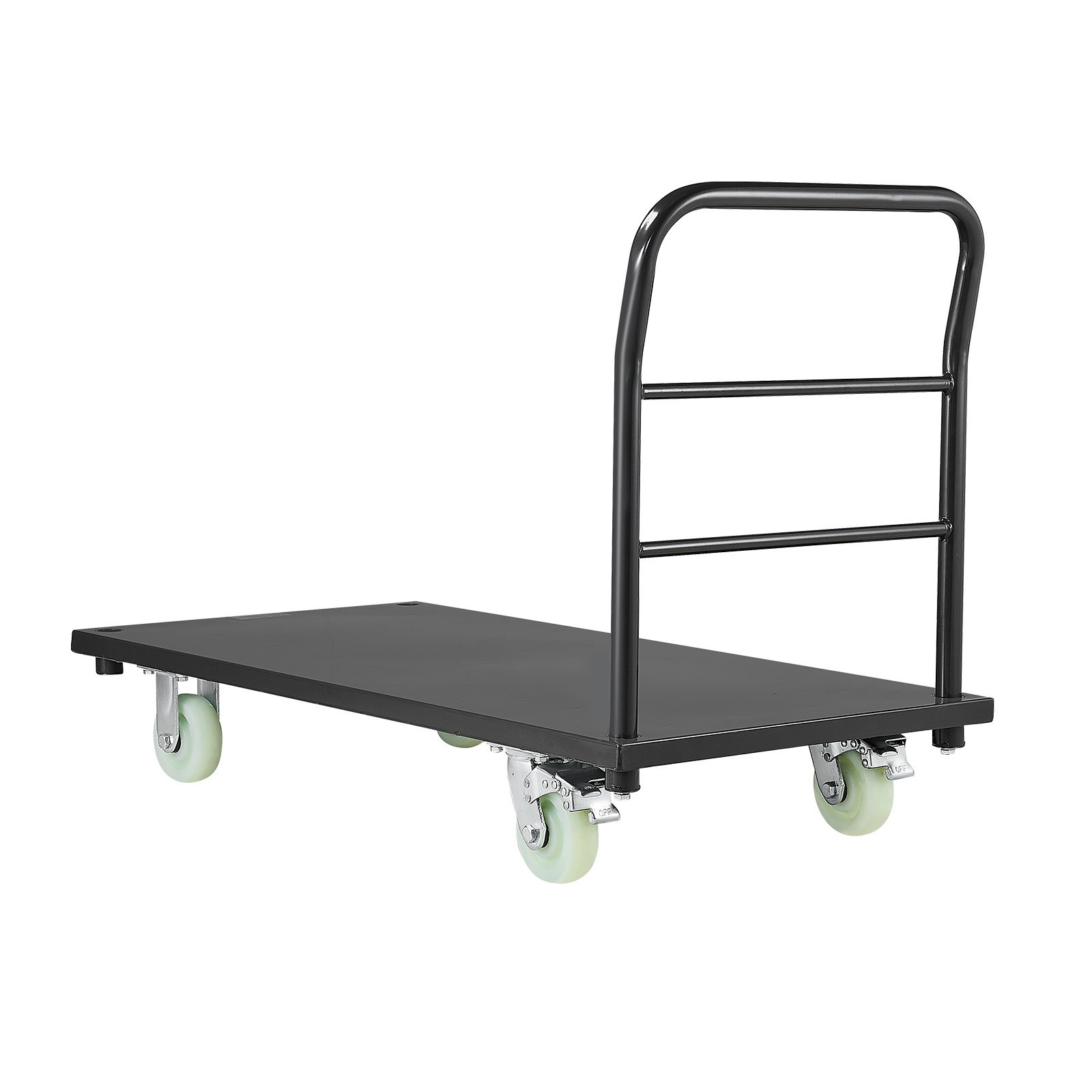 Uimoso Heavy Duty Industrial Platform Cart with 2000 lbs Capacity and Wheels