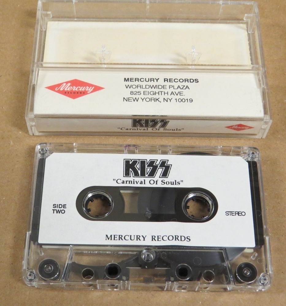 KISS "CARNIVAL OF SOULS" - ADVANCE PROMOTIONAL CASSETTE FROM MERCURY