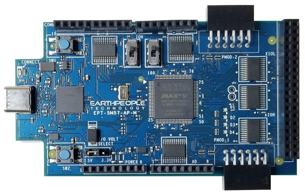 Intel/Altera CPLD MAX V Development Board 5M570T100C5 -- MegaProLogic