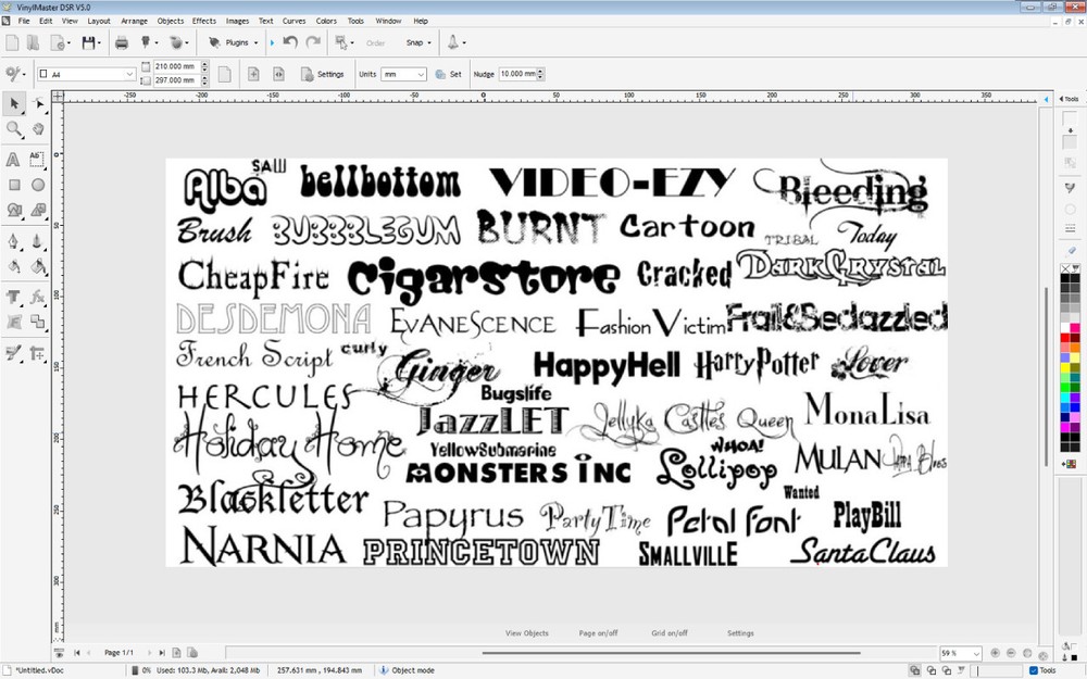 Highly Advanced Sign Maker Software for Vinyl Cutting & Printing VinylMaster DSR