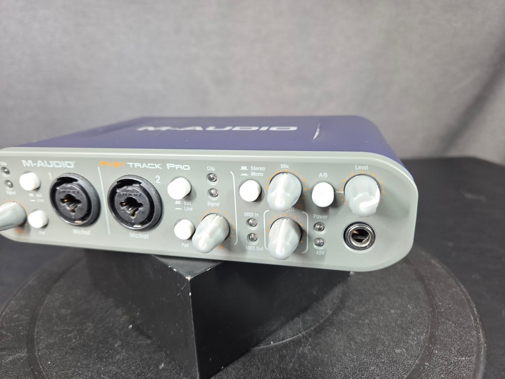 M-Audio Fast Track Pro Digital Recording Interface - No Power Adapter FAST SHIP!