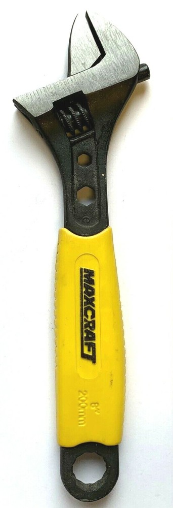 MAXCRAFT 8" ADJUSTABLE WRENCH #62304 - NEW!