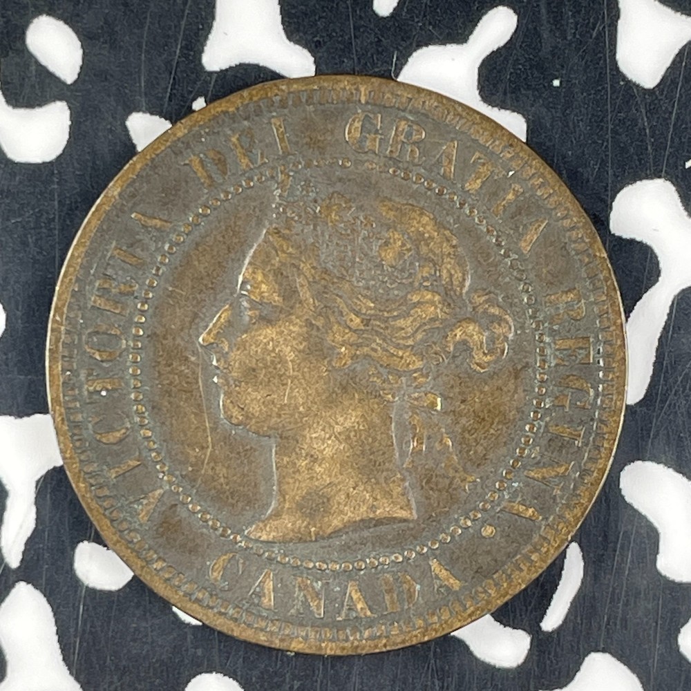 1888 Canada Large Cent Lot#F1614 Nice!