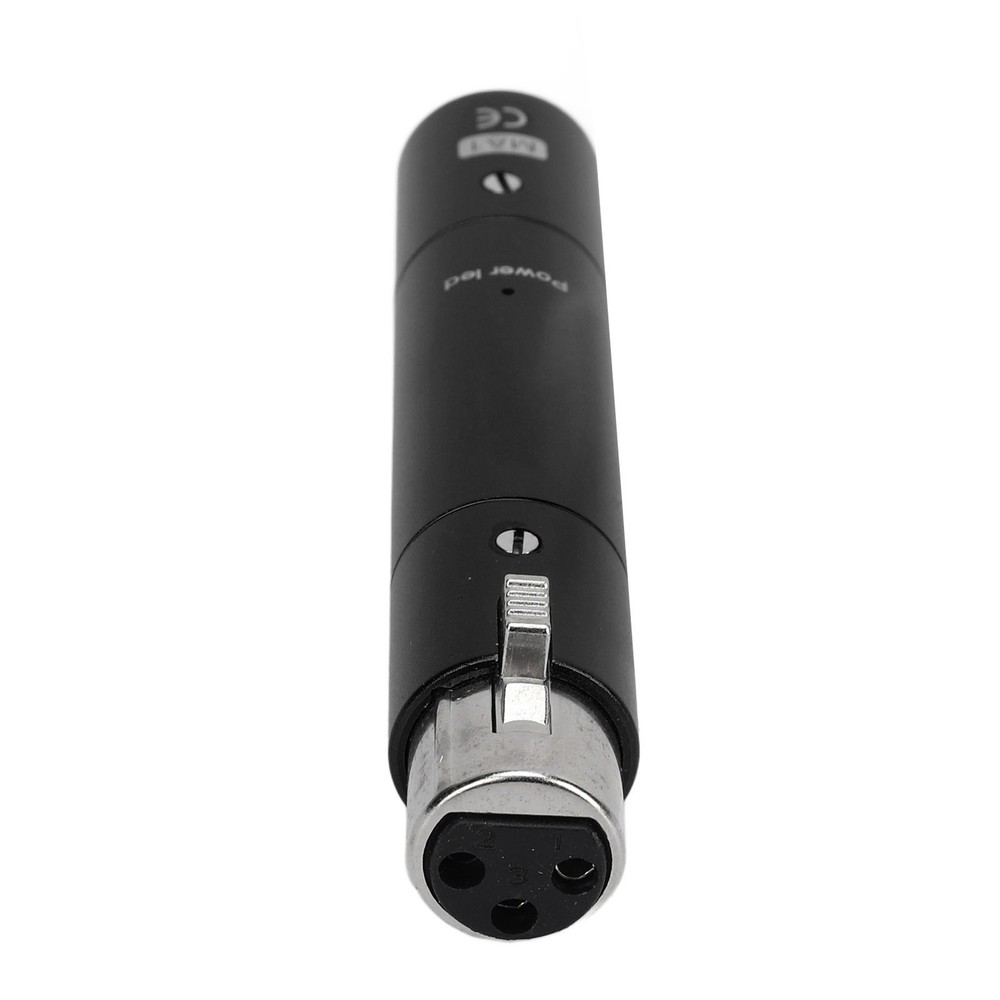 Black Inline Microphone Preamp Lossless Amplification Dynamic Active Inline WT